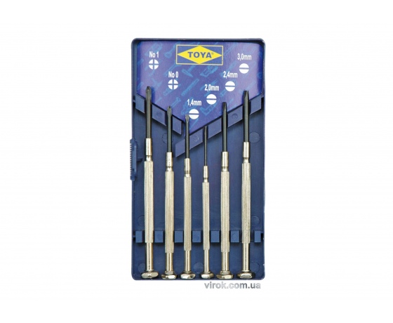 Фото 2 - Набір прецизійних викруток VOREL 6 предметів