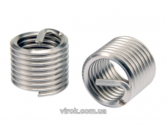 Фото 2 - Вставки спіральні для ремонту різьби YATO М10 х 1.5 х 13.5 мм 15 шт