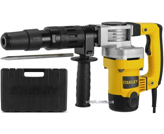 Фото 2 - Відбійний молоток мережевий SDS-Max STANLEY 1010 Вт + кейс