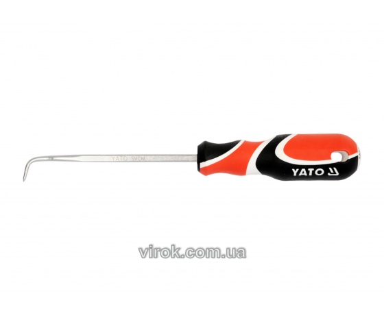 Фото 2 - Вістря з загнутим кінцем YATO 125 мм