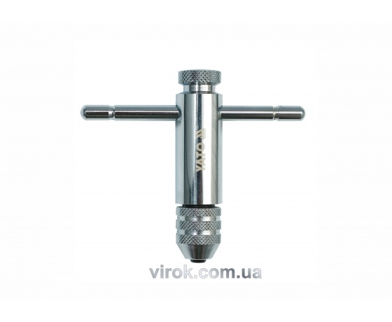 Фото 2 - Вороток для мітчиків YATO M5-M12 з тріщаткою 100 мм