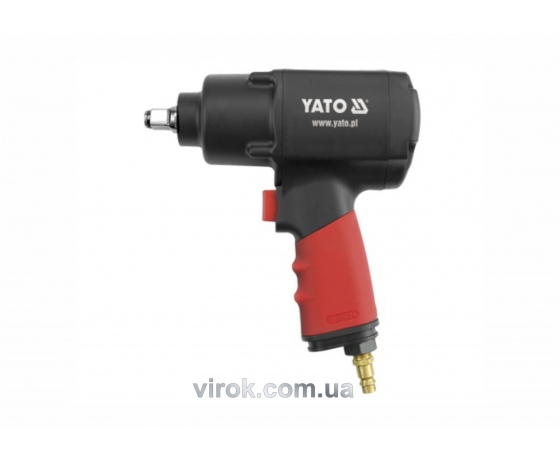 Фото 2 - Гайковерт пневматичний ударний YATO 1/2