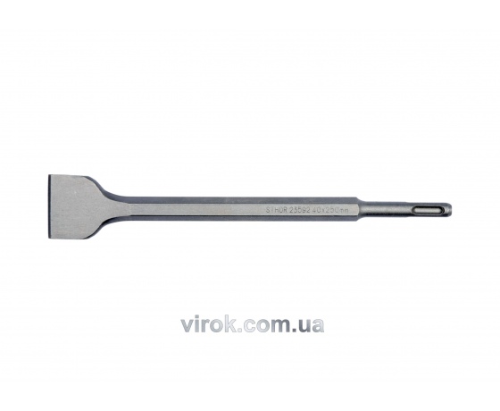 Фото 2 - Долото плоске до перфоратора STHOR SDS+ 40 x 14 x 250 мм