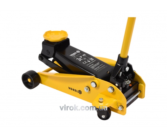 Фото 2 - Домкрат гідравлічний підкатний VOREL 3 т 150-485 мм