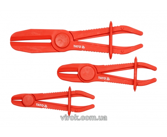 Фото 2 - Затискачі для патрубків з фіксаторами YATO 1/4