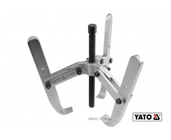 Фото 2 - Знімач підшипників трилапковий YATO 180 мм