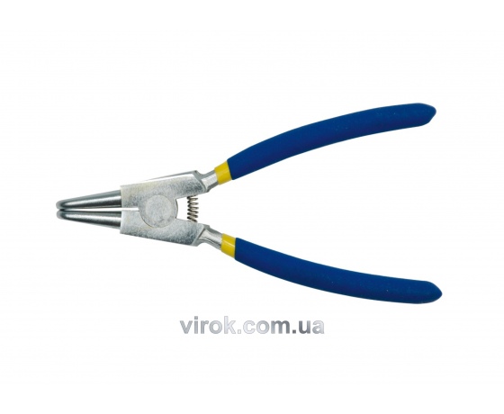 Фото 2 - Знімач стопорних кілець VOREL зігнутий розтискання l=180 мм