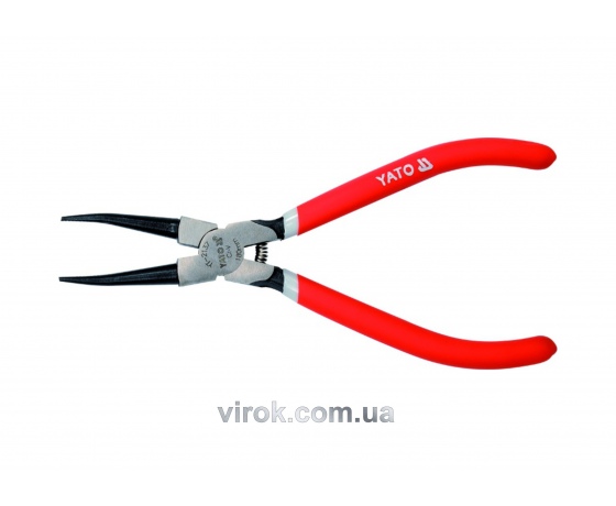 Фото 2 - Знімач стопорних кілець YATO прямий стискання l=180 мм