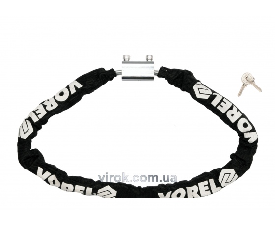 Фото 2 - Замок-ланцюг велосипедний VOREL 7 x 1200 мм
