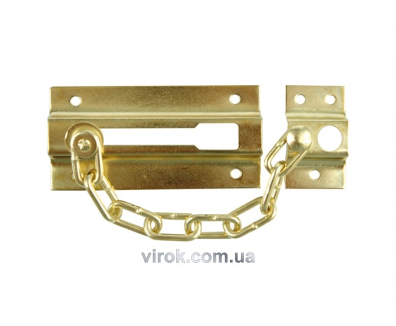 Фото 2 - Замок-ланцюг для дверей латунний VOREL