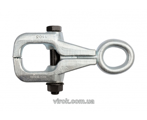 Фото 2 - Затискач для листового металу YATO тип С 142 мм 16 мм