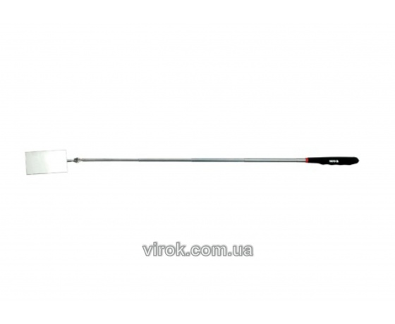 Фото 2 - Зеркало оглядове 50х90 мм телескопічне YATO, l= 285-770 мм [12/144]