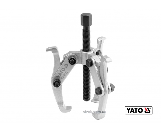 Фото 2 - Знімач підшипників трилапковий YATO 130 мм