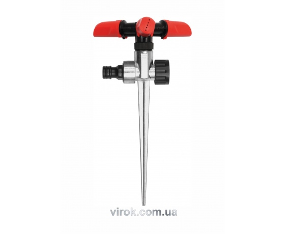 Фото 2 - Зрошувач обертовий на оцинкованій піці YATO 14 м