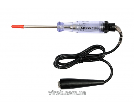 Фото 2 - Індикатор напруги автомобільний YATO 6-12 В