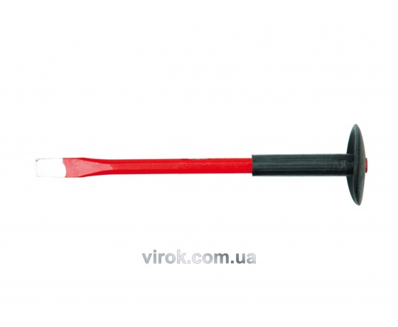 Фото 2 - Зубило VOREL з гумовою ручкою 250 мм