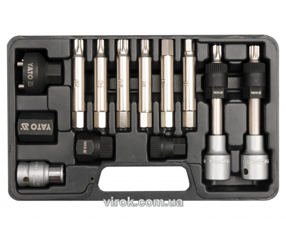 Фото 2 - Набір інструментів для ремонту автомобільних генераторів YATO 13 шт