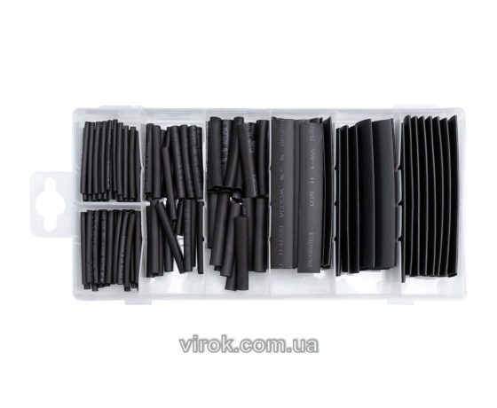 Фото 2 - Кембрики термоосадочні діелектричні YATO 125°C 600 В 127 шт