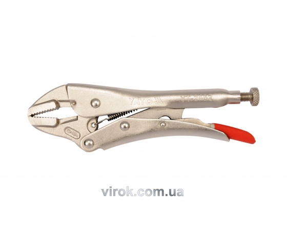 Фото 2 - Кліщі зажимні YATO CrMo l=180 мм