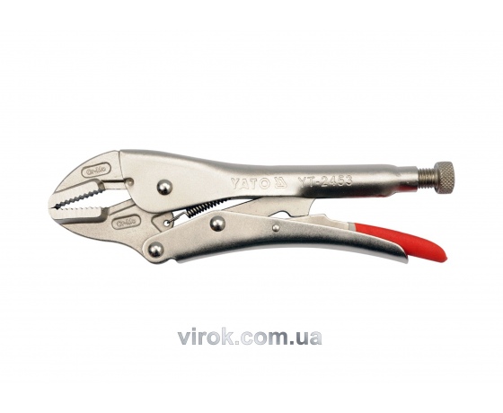 Фото 2 - Кліщі зажимні YATO Cr-Mo l=250 мм