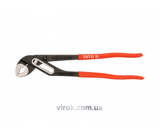 Фото 2 - Кліщі переставні YATO нікельовані l=300 мм