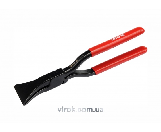 Фото 2 - Кліщі прямі YATO 180° l=280 мм