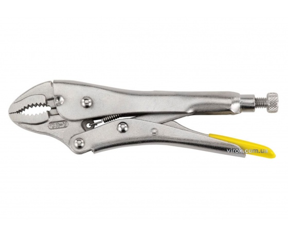 Фото 3 - Кліщі зажимні STANLEY з фіксатором і вигнутими губками l=185 мм