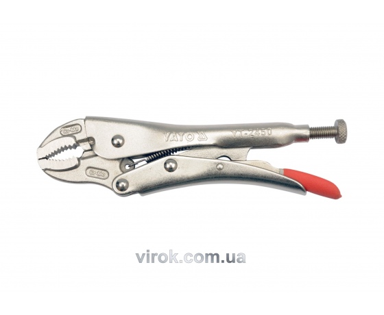 Фото 2 - Кліщі зажимні YATO CrMo l=180 мм