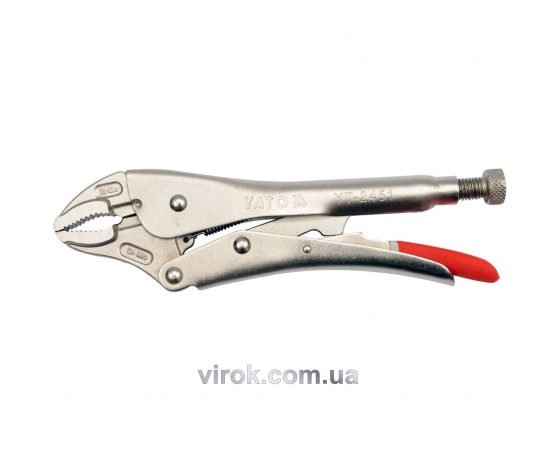 Фото 2 - Кліщі зажимні YATO CrMo l=250 мм