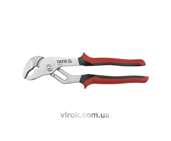 Фото 2 - Кліщі переставні YATO нікельовані l=250 мм