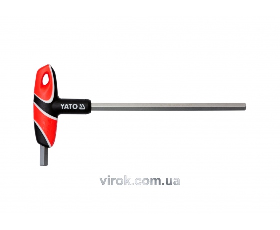 Фото 2 - Ключ шестигранний Т-подібний YATO HEX 10 x 200 мм