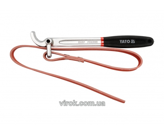 Фото 2 - Ключ до оливного фільтру ремінний YATO 100-200 мм