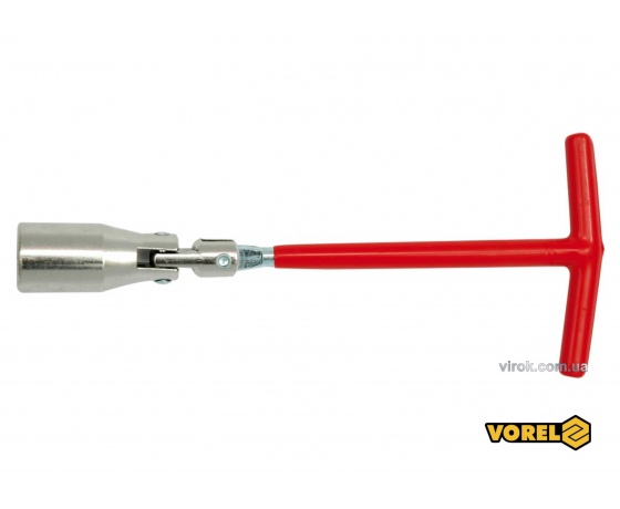 Фото 2 - Ключ для свічок шарнірний VOREL 21 мм
