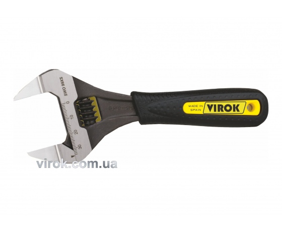 Фото 2 - Ключ розвідний VIROK з тонкими губками 6