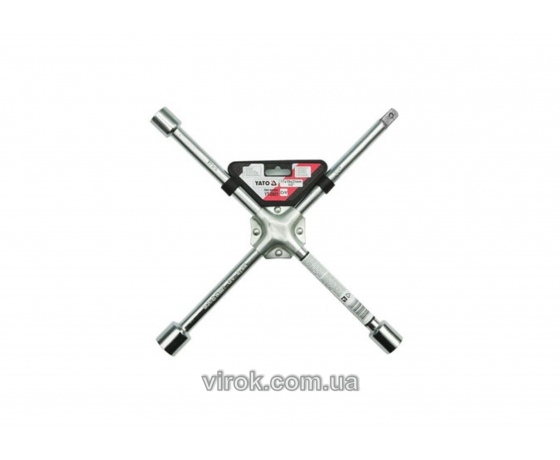 Фото 2 - Ключ балонний хрестоподібний YATO М17 х 19 х 21 мм x 1/2