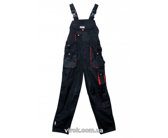 Фото 2 - Комбінезон робочий YATO червоно-чорний, розмір XL