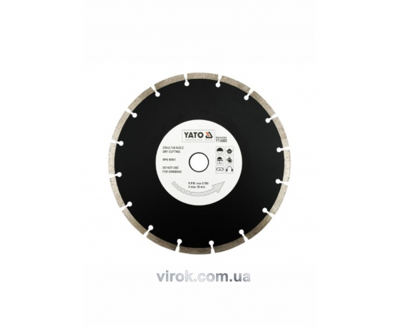 Фото 2 - Диск відрізний алмазний YATO 