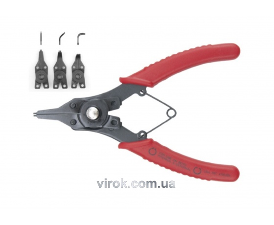 Фото 2 - Знімач стопорних кілец YATO комбінований L=160 мм