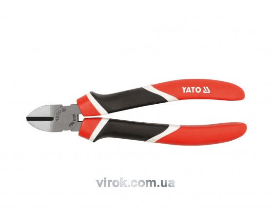 Фото 2 - Кусачки бокові YATO CrV l=180 мм
