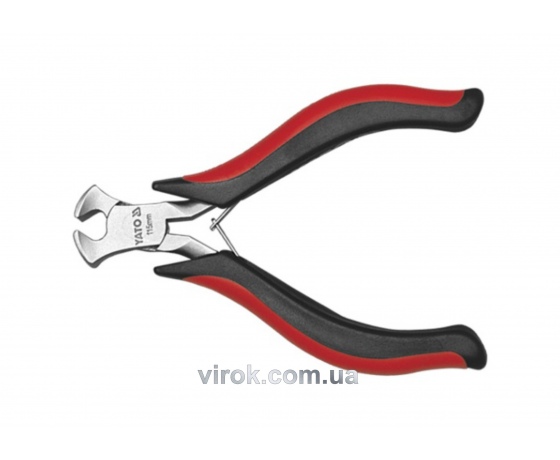 Фото 2 - Кусачки торцеві YATO нікельовані l=115 мм