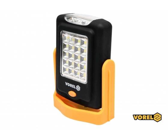 Фото 2 - Ліхтар навісний світлодіодний VOREL 20+3 LED 98 x 67 x 18 мм 3 x ААА