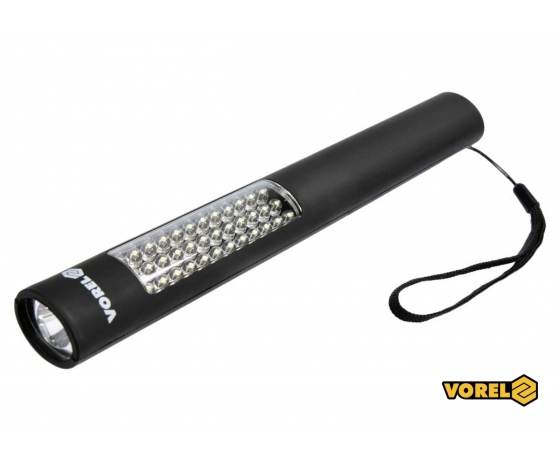 Фото 2 - Ліхтар світлодіодний VOREL 36+1 LED 225 x 28 x 22 мм 4 x ААА