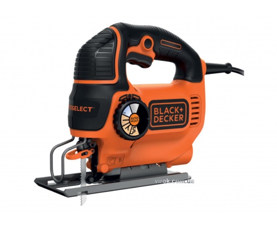 Фото 2 - Лобзик мережевий Black+Decker 550 Вт 60 мм