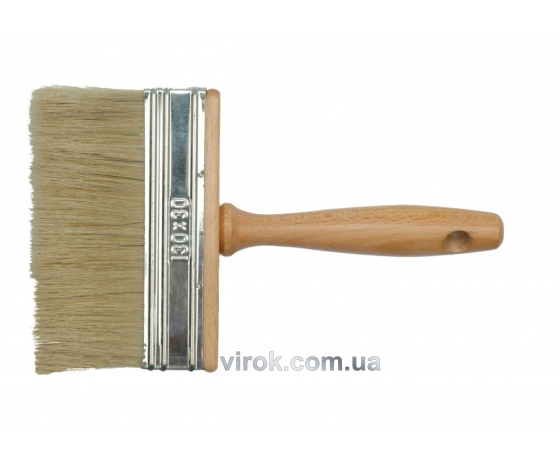 Фото 2 - Макловиця VOREL з дерев'яною ручкою 40 х 150 мм