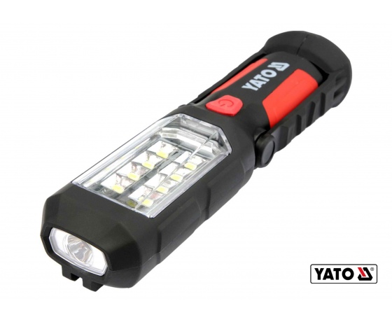 Фото 2 - Ліхтар навісний світлодіодний YATO 8+1 LED 280 лм 3 x АА
