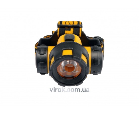 Фото 2 - Ліхтар на чоло світлодіодний VOREL 1 Вт 70 x 55 x 48 мм 3 x ААА