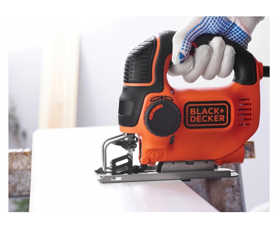 Фото 4 - Лобзик мережевий Black+Decker 620 Вт 60 мм + кейс