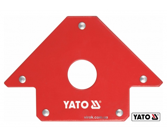 Фото 2 - Струбцина магнітна для зварювання YATO 102 х 155 х 17 мм Ø28 мм 22.5 кг