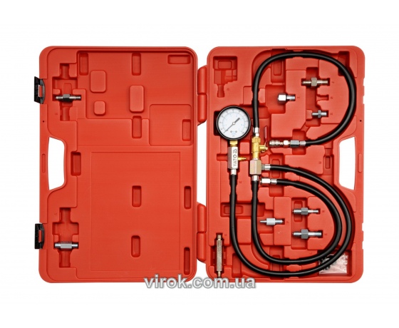 Фото 2 - Набір для діагностики інжекторних систем YATO 0.7 Мпа 10 шт