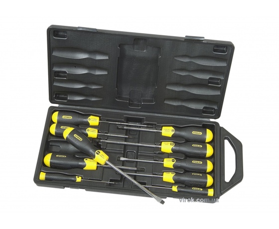 Фото 3 - Набір викруток STANLEY 10 предметів